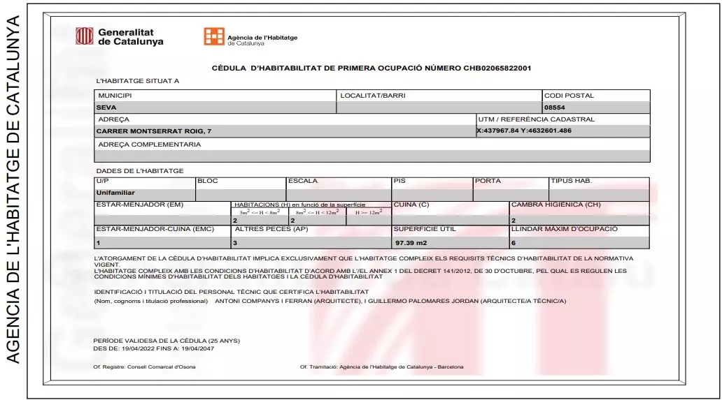 Tramitación de cedulas de habitabilidad Albacete